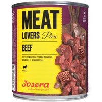 Josera Nassfutter Hund, Adult, Meat Lovers, Rind pur 6x800 g von Josera
