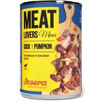 Josera Nassfutter Hund, Adult, Meat Lovers Menu, Ente 6x400 g von Josera