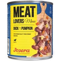 Josera Nassfutter Hund, Adult, Meat Lovers Menu, Ente 6x800 g von Josera