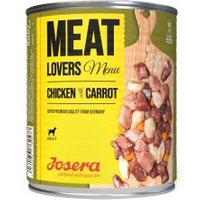 Josera Nassfutter Hund, Adult, Meat Lovers Menu, Huhn 6x800 g von Josera