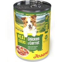 Josera Nassfutter Hund, Adult, Meat Lovers Menu, Huhn und Karotten 6x400 kg Josera Nassfutter Hund, Adult, Meat Lovers Menu, Huhn und Karotten 6x400 kg von Josera