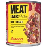 Josera Nassfutter Hund, Adult, Meat Lovers Menu, Rind 6x800 g Josera Nassfutter Hund, Adult, Meat Lovers Menu, Rind 6x800 g von Josera
