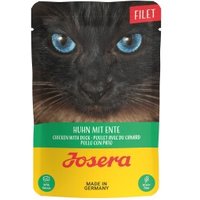 Josera Nassfutter Katze, Adult, Filet, Huhn mit Ente 16x70 g Josera Nassfutter Katze, Adult, Filet, Huhn mit Ente 16x70 g von Josera