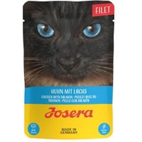 Josera Nassfutter Katze, Adult, Filet, Huhn mit Lachs 16x70 g Josera Nassfutter Katze, Adult, Filet, Huhn mit Lachs 16x70 g von Josera