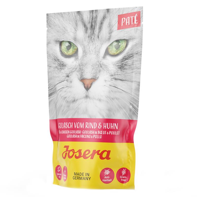 Josera Paté Gulasch 16 x 85 g -  Rind & Huhn von Josera