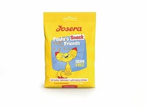 Josera Paula´s Snack Friends (16 x 90 g) Getreidefreier Snack für Katzen von Josera