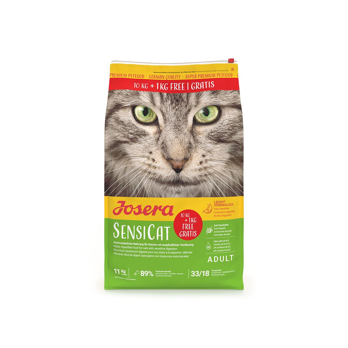 Josera SensiCat 10kg+1kg Josera SensiCat 10kg+1kg von Josera