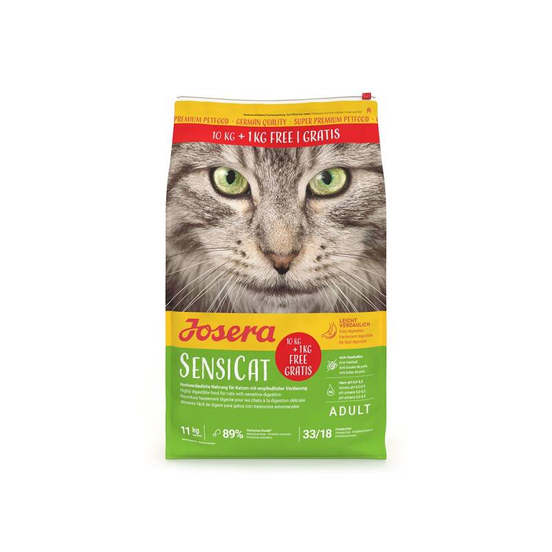 Josera SensiCat 10kg+1kg Josera SensiCat 10kg+1kg von Josera