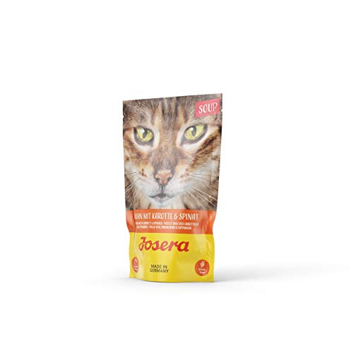 Josera Soup Huhn mit Karotte & Spinat | 16x 70g Ergänzungsfutter Katze von Josera