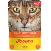 Josera Soup Katze, Adult, Huhn mit Karotte & Spinat 16x70 g von Josera