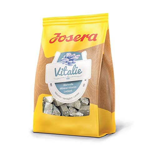 JOSERA Vitalie - Pferdeleckerli (1 x 900 g) | wertvolle Mineral-Vitamin Pferdeleckerlis | hoher Biotingehalt | hochwertige Mineralien und Vitamine | 1er Pack von Josera