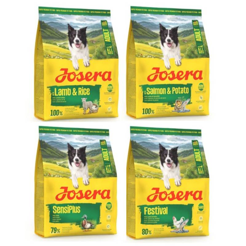 Kombi-Paket: Josera Adult 4 x 900 g - Mix (4 Sorten) von Josera