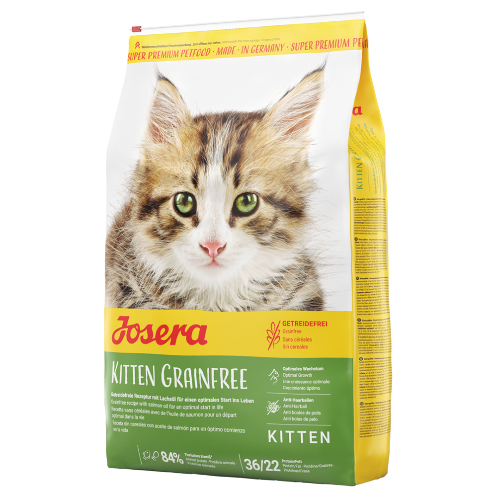 Sparpaket Josera Katzenfutter 2 x 10 kg - Kitten - Getreidefrei von Josera