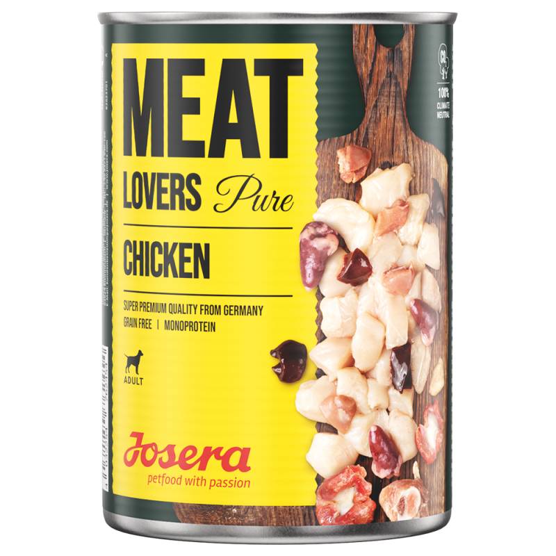 Sparpaket Josera Meatlovers Pure 12 x 800 g - Huhn von Josera