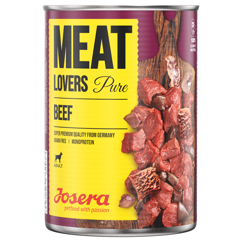 Sparpaket Josera Meatlovers Pure 12 x 800 g - Rind Sparpaket Josera Meatlovers Pure 12 x 800 g - Rind von Josera