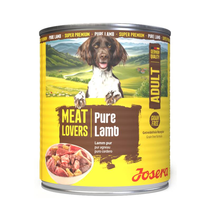 Sparpaket Josera Meatlovers Pure 24 x 800 g - Lamm Sparpaket Josera Meatlovers Pure 24 x 800 g - Lamm von Josera