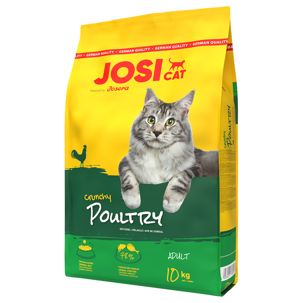 Josera JosiCat Crunchy Huhn -10 kg von JosiCat