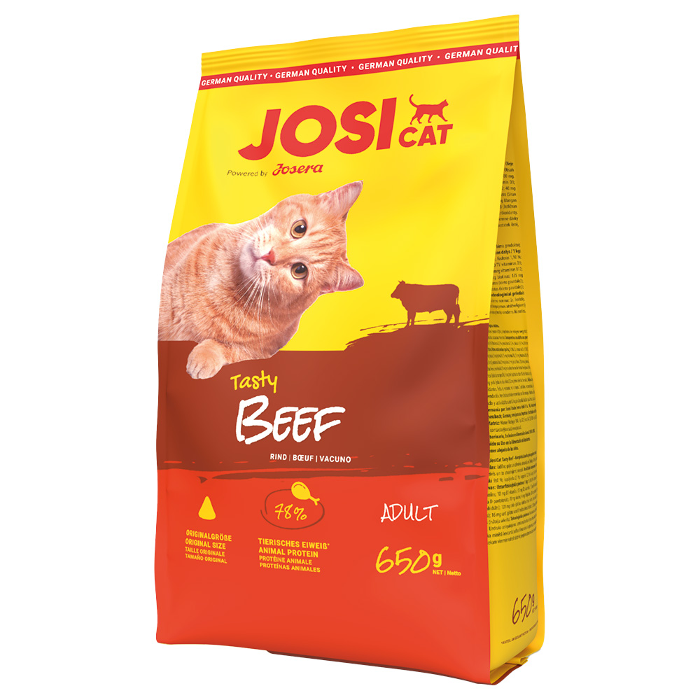 JosiCat Leckeres Rind - Sparpaket: 2 x 650 g von JosiCat