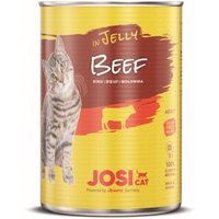 JosiCat Beef in Gelee 12x400g von JosiCat