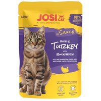 JosiCat Rich in Turkey in Sauce 28x85g von JosiCat