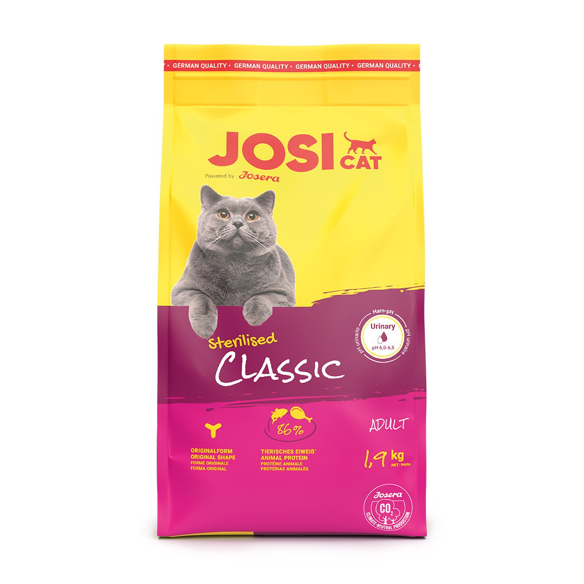 JosiCat Sterilised Classic 1,9kg von JosiCat