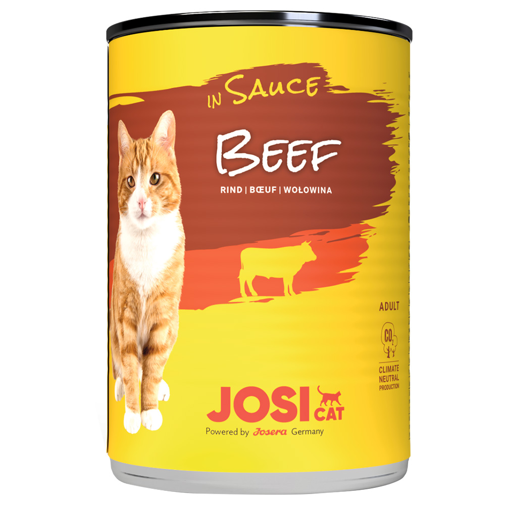 JosiCat in Soße 12 x 415 g - Rind von JosiCat