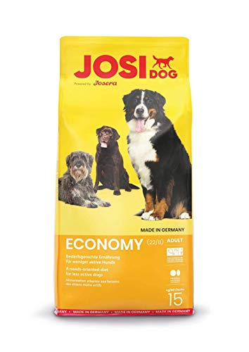 JosiDog Economy (1 x 15 kg) | Hundefutter für ausgewachsene Hunde | Trockenfutter | powered by JOSERA | 1er Pack von JosiDog