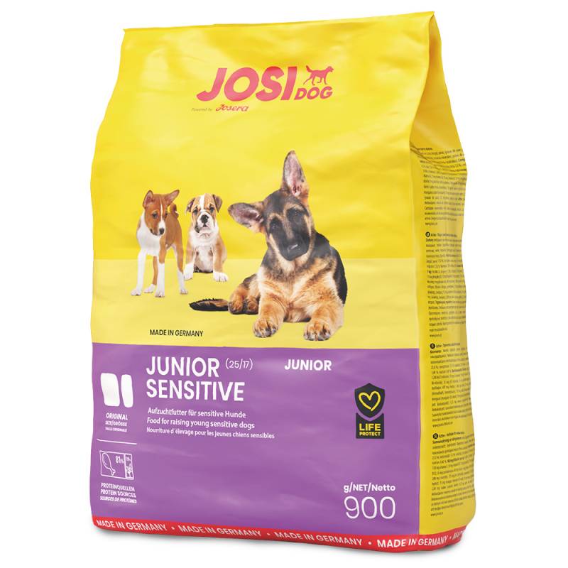 JosiDog Junior Sensitive - Sparpaket: 5 x 900 g von JosiDog