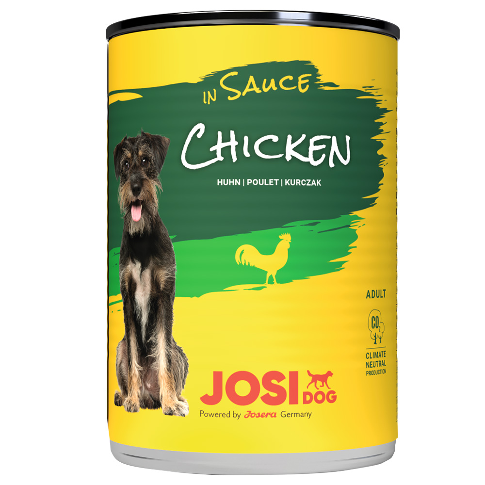 JosiDog Nassfutter in Soße 12 x 415 g - Huhn JosiDog Nassfutter in Soße 12 x 415 g - Huhn von JosiDog