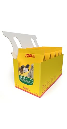 JosiDog Solido (5 x 900 g) | Hundefutter für wenig aktive Hunde | Premium Trockenfutter für ältere oder ausgewachsene Hunde | powered by JOSERA | 5er Pack von Josera