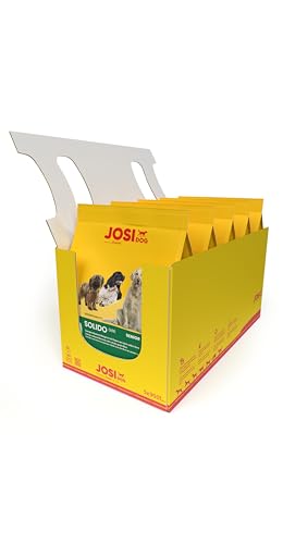 JosiDog Solido (5 x 900 g) | Hundefutter für wenig aktive Hunde | Premium Trockenfutter für ältere oder ausgewachsene Hunde | powered by JOSERA | 5er Pack von JosiDog