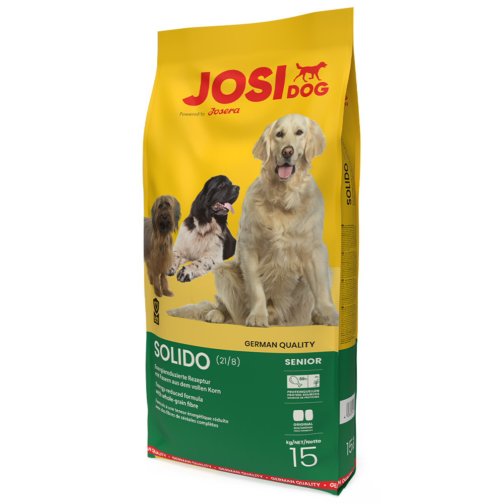 JosiDog Solido Senior - Sparpaket: 2 x 15 kg von JosiDog