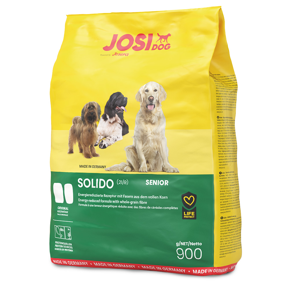 JosiDog Solido Senior - Sparpaket: 5 x 900 g von JosiDog
