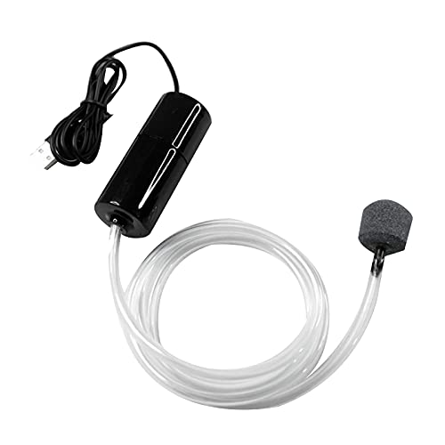 Joskeijky Aquarium USB Sauer Stoff Luft Pumpe Stumm ZubehöR Tragbares Mini Wasser Terrarium Aquarium ZubehöR von Joskeijky