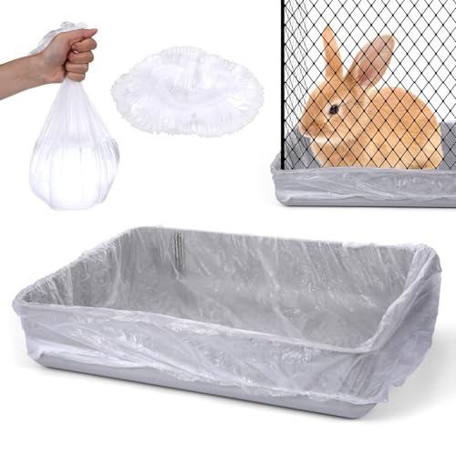 Josojoou Einweg-Käfigeinlagen, transparente Kunststoff-Käfigeinlage, Universal-Toilettenfolie, geeignet für Kaninchen, Hamster, Chinchillas, Igel, Meerschweinchen und andere Kleintiere, 15 Stück Josojoou Einweg-Käfigeinlagen, transparente Kunststoff-Käfigeinlage, Universal-Toilettenfolie, geeignet für Kaninchen, Hamster, Chinchillas, Igel, Meerschweinchen und andere Kleintiere, 15 Stück von Josojoou