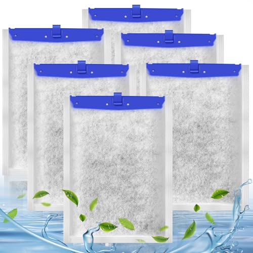 Filterkartusche für Whisper Bio-Bag Filter, große Ersatz-Filterkartuschen für Aquarien, kompatibel mit Tetra Whisper Filtern 20i, 40i, IQ20, 30, 45, 60, PF20, 30, 40, 60 und ReptoFilter, 6 Stück Filterkartusche für Whisper Bio-Bag Filter, große Ersatz-Filterkartuschen für Aquarien, kompatibel mit Tetra Whisper Filtern 20i, 40i, IQ20, 30, 45, 60, PF20, 30, 40, 60 und ReptoFilter, 6 Stück von Josramt