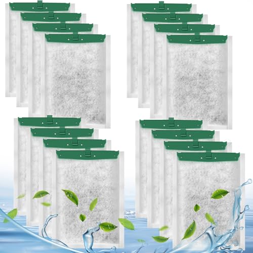 Josramt Mittelgroße Filterkartusche, Ersatz für Tetra Whisper Bio-Bag Filterkartuschen, 16 Stück, kompatibel mit Tetra Whisper Filtern 10i / IQ10 / PF10 und TetraFauna ReptoFilter Josramt Mittelgroße Filterkartusche, Ersatz für Tetra Whisper Bio-Bag Filterkartuschen, 16 Stück, kompatibel mit Tetra Whisper Filtern 10i / IQ10 / PF10 und TetraFauna ReptoFilter von Josramt