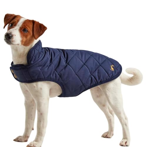 Joules Joules Rosewood Joules Hundemantel, gesteppt, Marineblau, Größe M von Joules