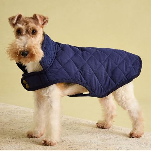 Joules Joules Rosewood Joules Hundemantel, gesteppt, Marineblau, Größe M von Joules