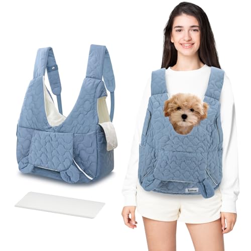 JourCraf Haustier-Tragerucksack, verstellbare Haustier-Fronttasche, Katzen-Hundetragerucksack, Reisetasche für kleine, mittelgroße Hunde, Katzen und Kaninchen, Sicherheitsgurt mit abnehmbarer JourCraf Haustier-Tragerucksack, verstellbare Haustier-Fronttasche, Katzen-Hundetragerucksack, Reisetasche für kleine, mittelgroße Hunde, Katzen und Kaninchen, Sicherheitsgurt mit abnehmbarer von JourCraf