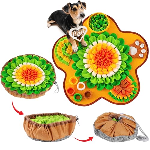 Interaktive Schnüffelunterlage für Hunde - Bereicherndes Puzzle-Spielzeug für geistige Stimulation und langsames Füttern, langlebig und maschinenwaschbar, perfekt zur Reduzierung von Langeweile und Interaktive Schnüffelunterlage für Hunde - Bereicherndes Puzzle-Spielzeug für geistige Stimulation und langsames Füttern, langlebig und maschinenwaschbar, perfekt zur Reduzierung von Langeweile und von Joy N I