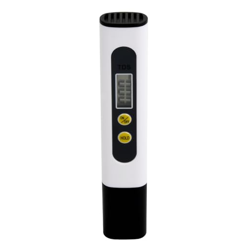 Joyan Wassertester und TDS Messgerät – Professioneller Wasserqualität-Tester für Trinkwasser, Schwimmbad, Aquarium und Labor – Messbereich 0-9990 PPM Joyan Wassertester und TDS Messgerät – Professioneller Wasserqualität-Tester für Trinkwasser, Schwimmbad, Aquarium und Labor – Messbereich 0-9990 PPM von Joyan