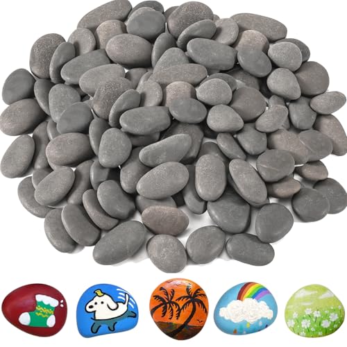Joycabin 100 Stück Steine zum Bemalen, 2-4 cm Flache Steine zum Bemalen, Dekosteine Naturstein Natürlicher Flussstein DIY Aquarium Deko Steine für Bunte Malerei und Dekoration Blumentöpfen Joycabin 100 Stück Steine zum Bemalen, 2-4 cm Flache Steine zum Bemalen, Dekosteine Naturstein Natürlicher Flussstein DIY Aquarium Deko Steine für Bunte Malerei und Dekoration Blumentöpfen von Joycabin