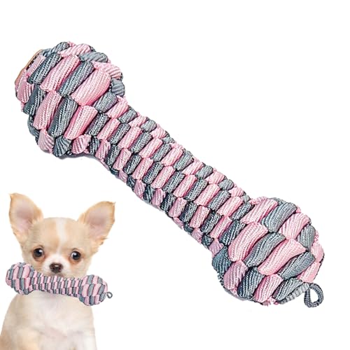 Joyivike 1/4 Stück Haustier-Hunde-Kauspielzeug, Seil-Hundespielzeug Für Kleine Hunde, Bissfester Ring-Haustier-Hundespielzeug von Joyivike