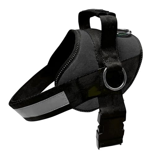 Joyride Basic Essential Hundegeschirr 1.0 - kleine, mittelgroße und große Hunde, kein Ziehen, Haustierweste mit 3 Seitenringen für die Platzierung der Leine, verstellbar für Training (Schwarzer Onyx, Joyride Basic Essential Hundegeschirr 1.0 - kleine, mittelgroße und große Hunde, kein Ziehen, Haustierweste mit 3 Seitenringen für die Platzierung der Leine, verstellbar für Training (Schwarzer Onyx, von Joyride Harness