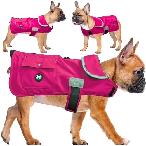 Joyride Harness FrostFlex Winter-Hundejacke, Fleece-gefüttert und wasserabweisend, Schneeanzug mit Taschen für Leckerlis und Kotbeutel, strapazierfähiger Hundemantel für kaltes Wetter Joyride Harness FrostFlex Winter-Hundejacke, Fleece-gefüttert und wasserabweisend, Schneeanzug mit Taschen für Leckerlis und Kotbeutel, strapazierfähiger Hundemantel für kaltes Wetter von Joyride Harness