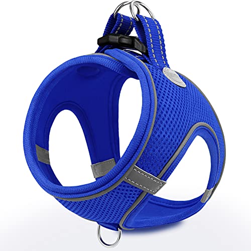 Joytale Hundegeschirr, Reflektierend Weich Gepolstert Hunde Geschirr, Air-Mesh Atmungsaktiv Brustgeschirr für Mittelgroße Hunde, XL, Königsblau Joytale Hundegeschirr, Reflektierend Weich Gepolstert Hunde Geschirr, Air-Mesh Atmungsaktiv Brustgeschirr für Mittelgroße Hunde, XL, Königsblau von Joytale