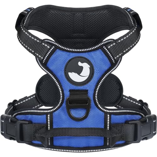 Joytale Hundegeschirr mittelgroße Hunde, reflektierendes Geschirr Hund,luftdurchlässige Anti Zug Hundegeschirr, verstellbares Brustgeschirr mit Griff beim Führen und Training, Navy Blau, S Joytale Hundegeschirr mittelgroße Hunde, reflektierendes Geschirr Hund,luftdurchlässige Anti Zug Hundegeschirr, verstellbares Brustgeschirr mit Griff beim Führen und Training, Navy Blau, S von Joytale
