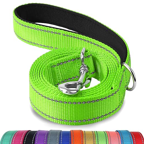 Joytale Hundeleine Kleine Hunde Leicht, Doppelseitig Reflektierende Leine Hund aus Nylon mit Gepolstertem Griff, 1,5m x 2cm, Rot Joytale Hundeleine Kleine Hunde Leicht, Doppelseitig Reflektierende Leine Hund aus Nylon mit Gepolstertem Griff, 1,5m x 2cm, Rot von Joytale