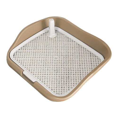 Hundetöpfchen-Tablett für den Innenbereich, Pinkel-Pad-Halter, Mittelgroßes Trainings-Mesh-Toiletten-Toilettensystem, Haustier-Pads, Pfannen-Tablett, Hält Pfoten Trocken und Hundetöpfchen-Tablett für den Innenbereich, Pinkel-Pad-Halter, Mittelgroßes Trainings-Mesh-Toiletten-Toilettensystem, Haustier-Pads, Pfannen-Tablett, Hält Pfoten Trocken und von Joyzan